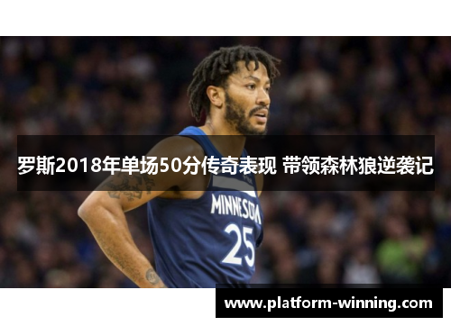 罗斯2018年单场50分传奇表现 带领森林狼逆袭记