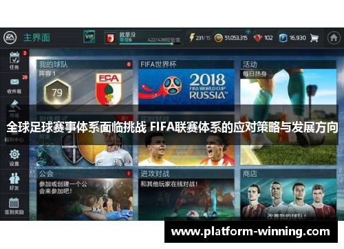 全球足球赛事体系面临挑战 FIFA联赛体系的应对策略与发展方向