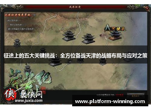 征途上的五大关键挑战：全方位备战天津的战略布局与应对之策